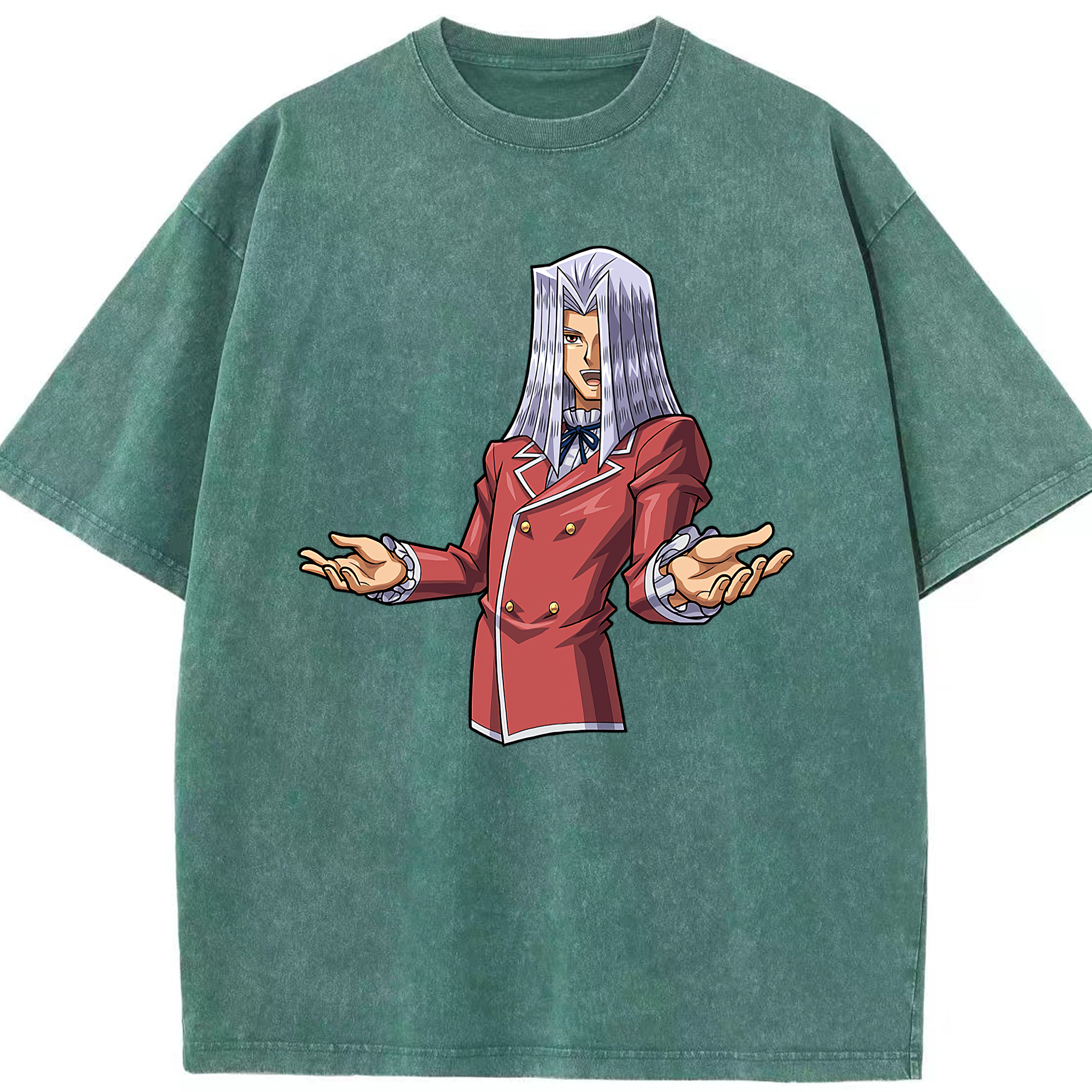 （画像用） 遊☆戯☆王 Yu-Gi-Oh! 綿100% ヴィンテージ風 半袖Tシャツ（フロントプリント）